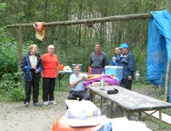 Rafting macht Hunger und vor allem Durst